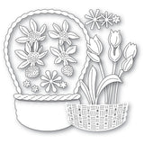 Memory box 94888 – Flower Basket Bouquet Craft Die