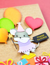 Memory Box Pinpoint Flower Plate craft die 94892