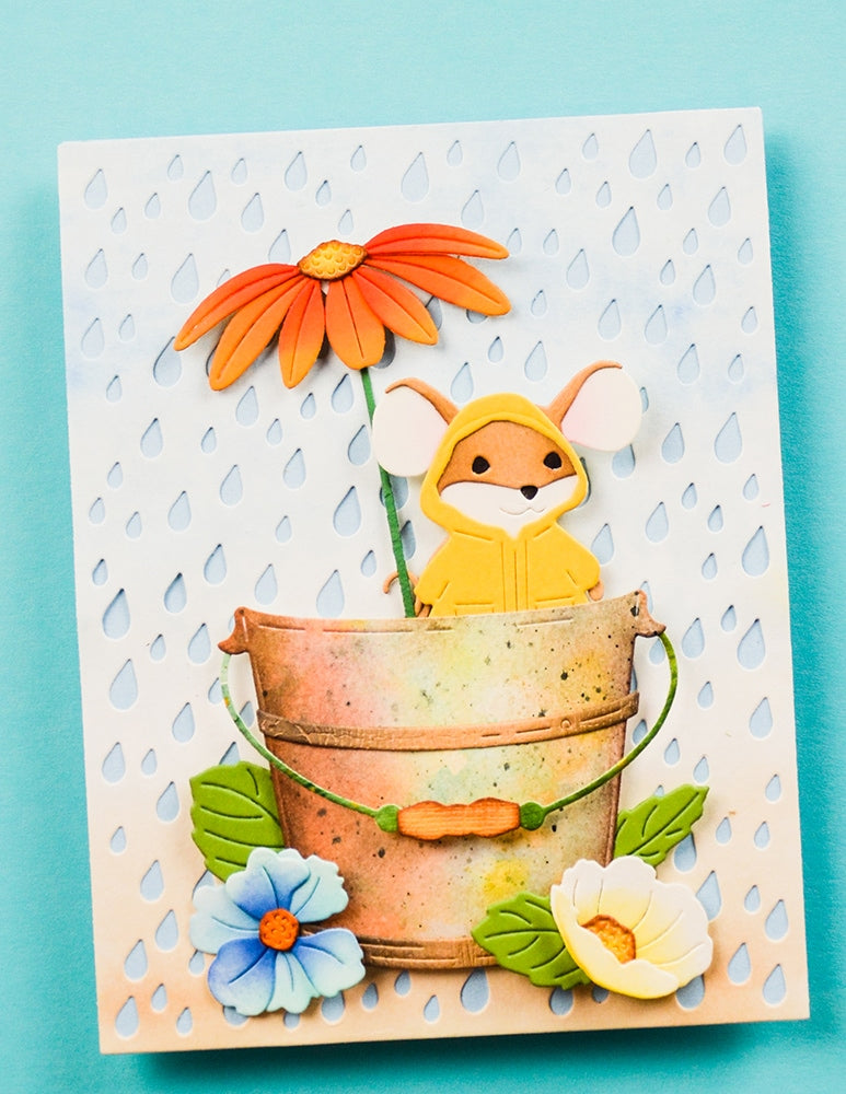 Memory box 94897 – Rainy Day Mouse Craft Die