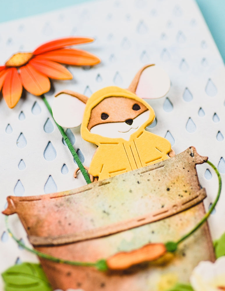 Memory box 94897 – Rainy Day Mouse Craft Die