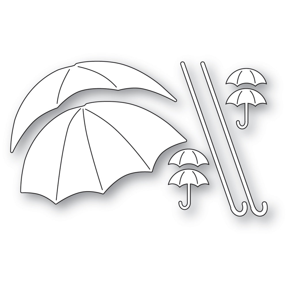 Umbrella Trio craft die 94899
