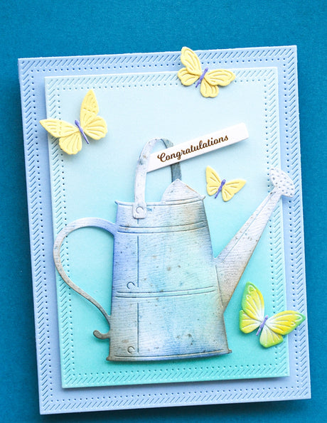 Memory Box Rustic Watering Can Craft Die - 94903