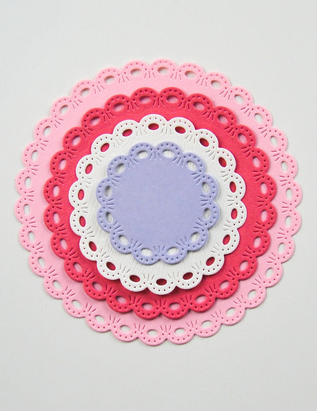 Memory box 94905 – Round Eyelet Circle Frames Craft Die