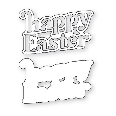 Memory Box 94906 Cheery Happy Easter craft die