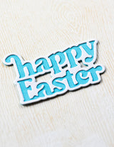 Memory Box 94906 Cheery Happy Easter craft die