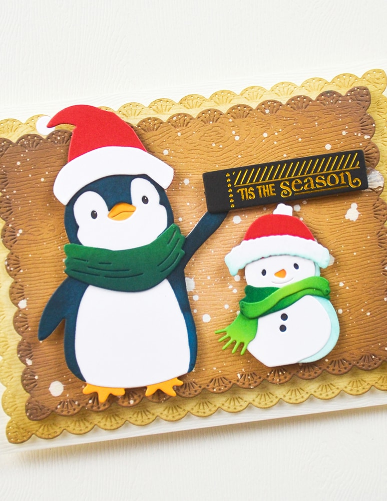 Memory Box 94919 Waving Penguin craft die