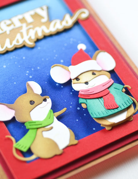 Memory Box 94933 Happy Mouse craft die