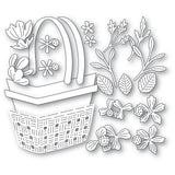 Memory Box Woven Flower Basket craft die 94941