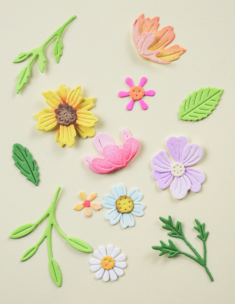 Memory Box Woven Flower Basket craft die 94941