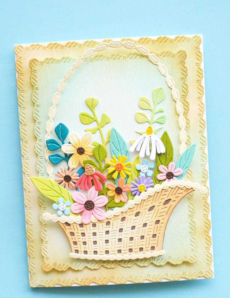 Memory Box Arched Flower Basket Craft Die - 94951