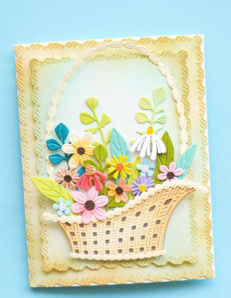 Memory Box Arched Flower Basket Craft Die - 94951