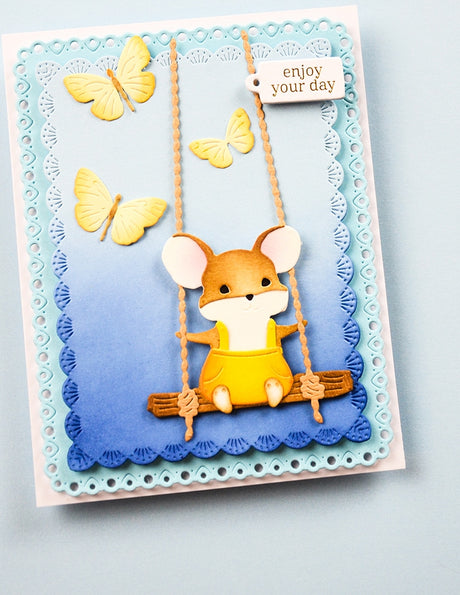 Memory Box Sebastian Mouse craft die 94954