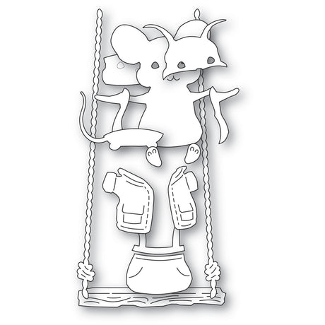 Memory Box Sebastian Mouse craft die 94954