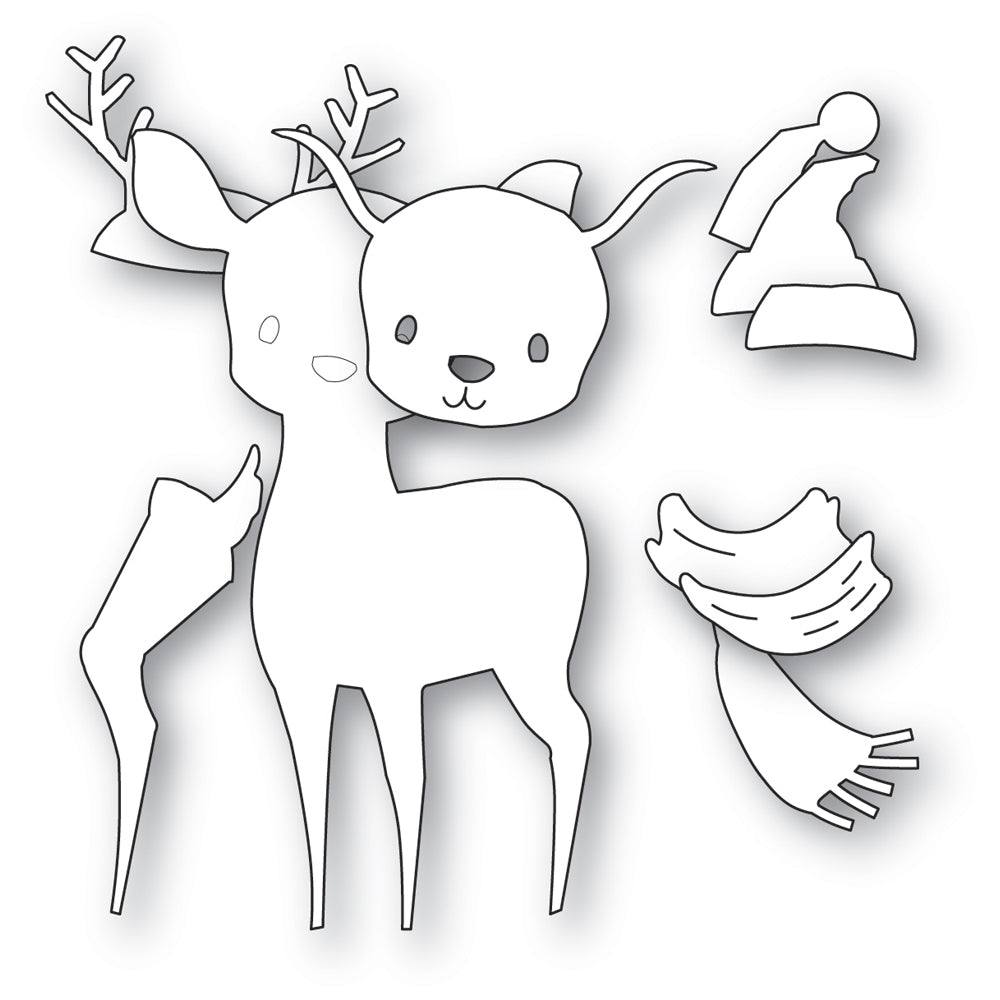 Memory Box Festive Fawn Craft Die - 94966