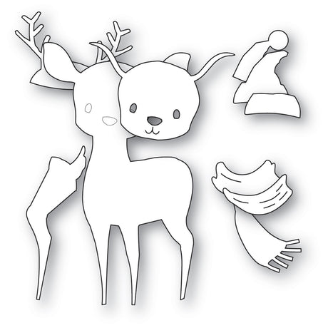 Memory Box Festive Fawn Craft Die - 94966