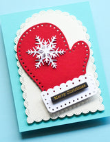 Memory Box Fan Stitch Scalloped Arch Frames Craft Die - 94967
