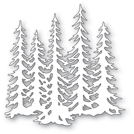 Memory Box Evergreen Tree Stand Craft Die - 94969