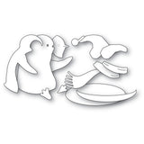 Memory Box Sledding Penguin Craft Die - 94972