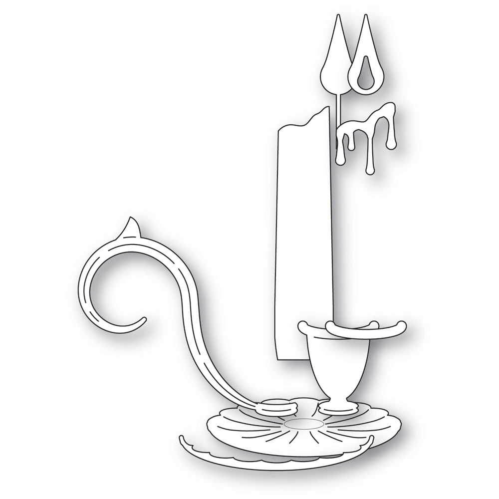 Memory Box Heirloom Candlestick Holder Craft Die - 94974
