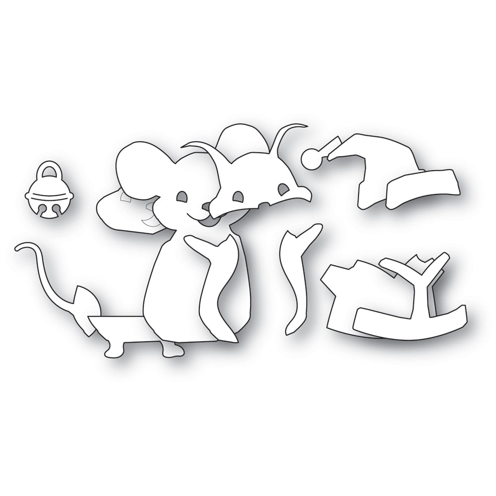 Memory Box Jingle Mouse Craft Die - 94980