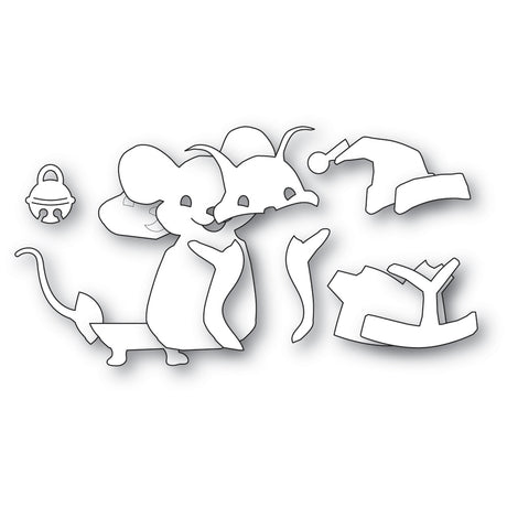 Memory Box Jingle Mouse Craft Die - 94980