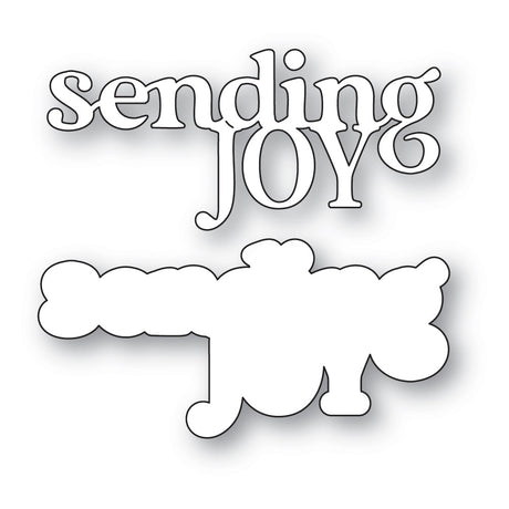 Memory Box Sending Joy Timeless Script Craft Die - 94999