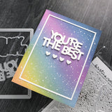 Concord & 9th KRISTINA WERNER Splatter Texture Stamp Set