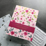 Concord & 9th KW Bitsy Blooms Stencil Pack (5 qty; 6 x 9)