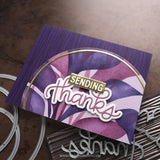 Concord & 9th KRISTINA WERNER Wood Lines Background Stamp (6 x 6)