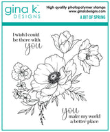 Gina K Designs Bundle- A Bit of Spring Stamp & Die