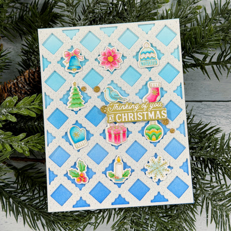 Pinkfresh Studio Treasured Greetings press plate