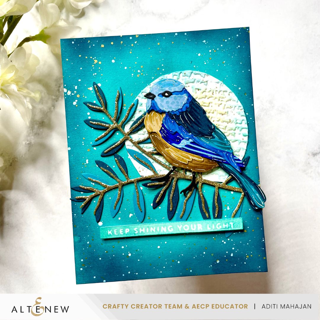 Altenew Sweet Garden Bird Layering Die Set