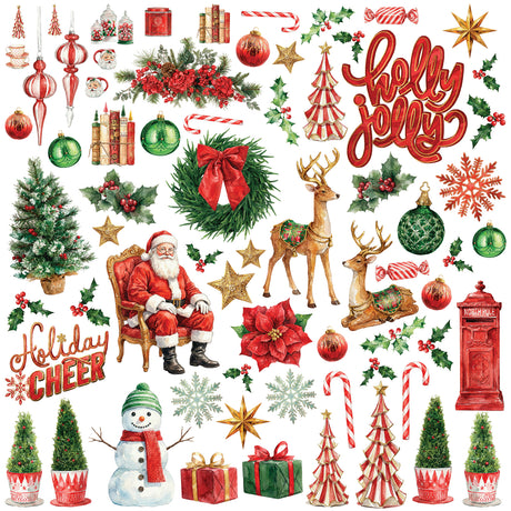 49 & Market Santa's Winter Village All-in-One Kit - AIO-38026