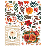 49 & Market Thankful Card Kit with Gold Foil - AIO-38743
