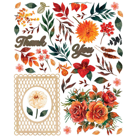49 & Market Thankful Card Kit with Gold Foil - AIO-38743