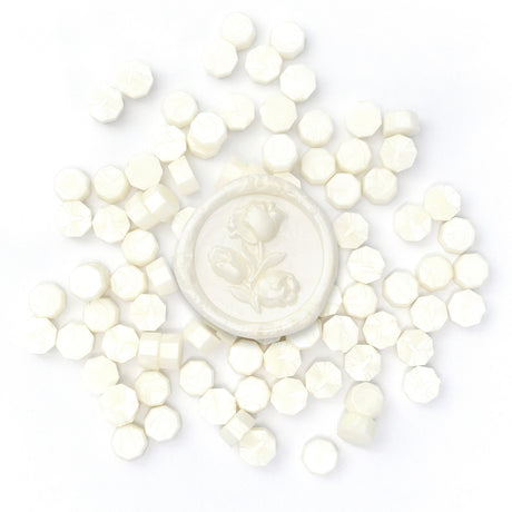 Altenew Pearl White Wax Beads