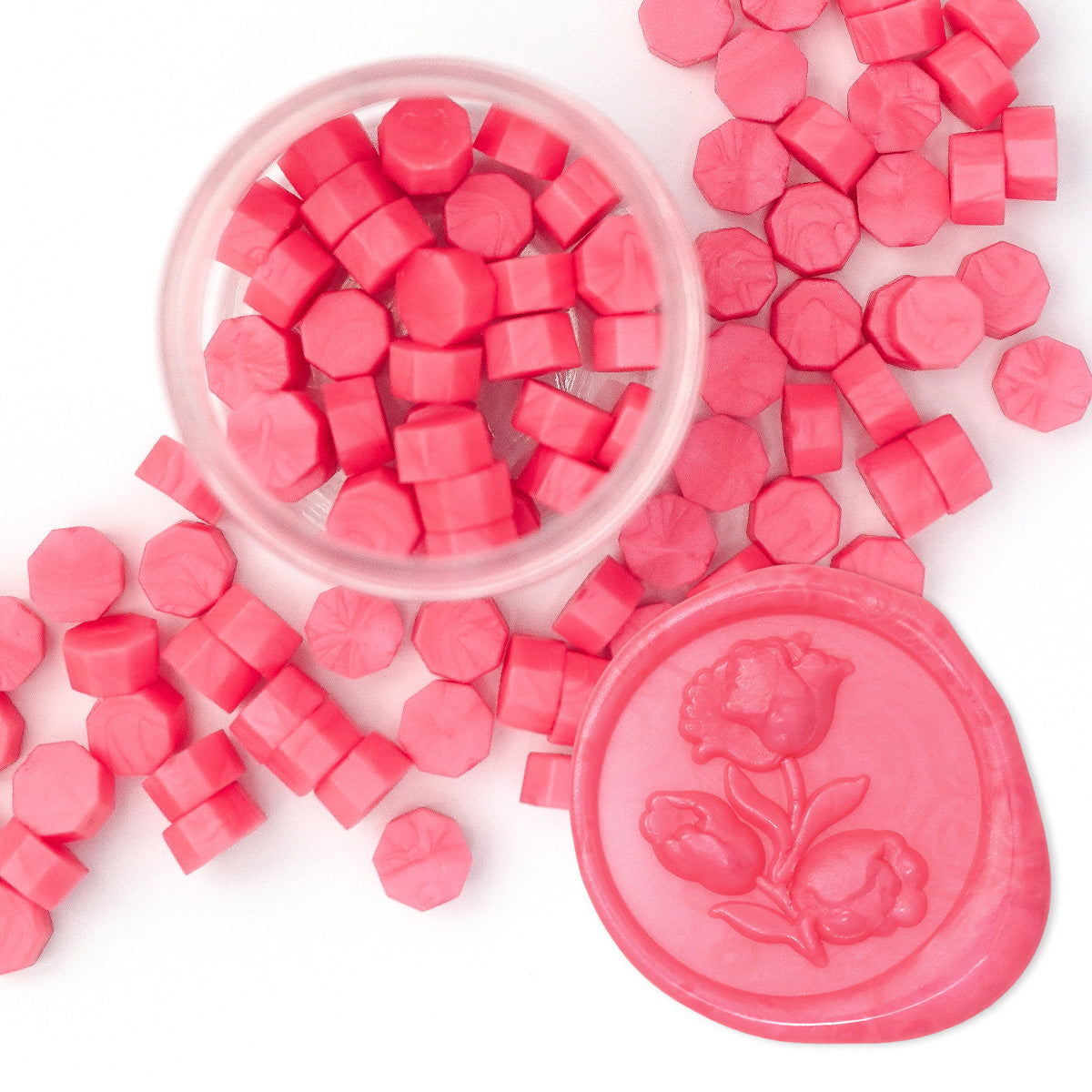 Altenew Coral Berry Wax Beads