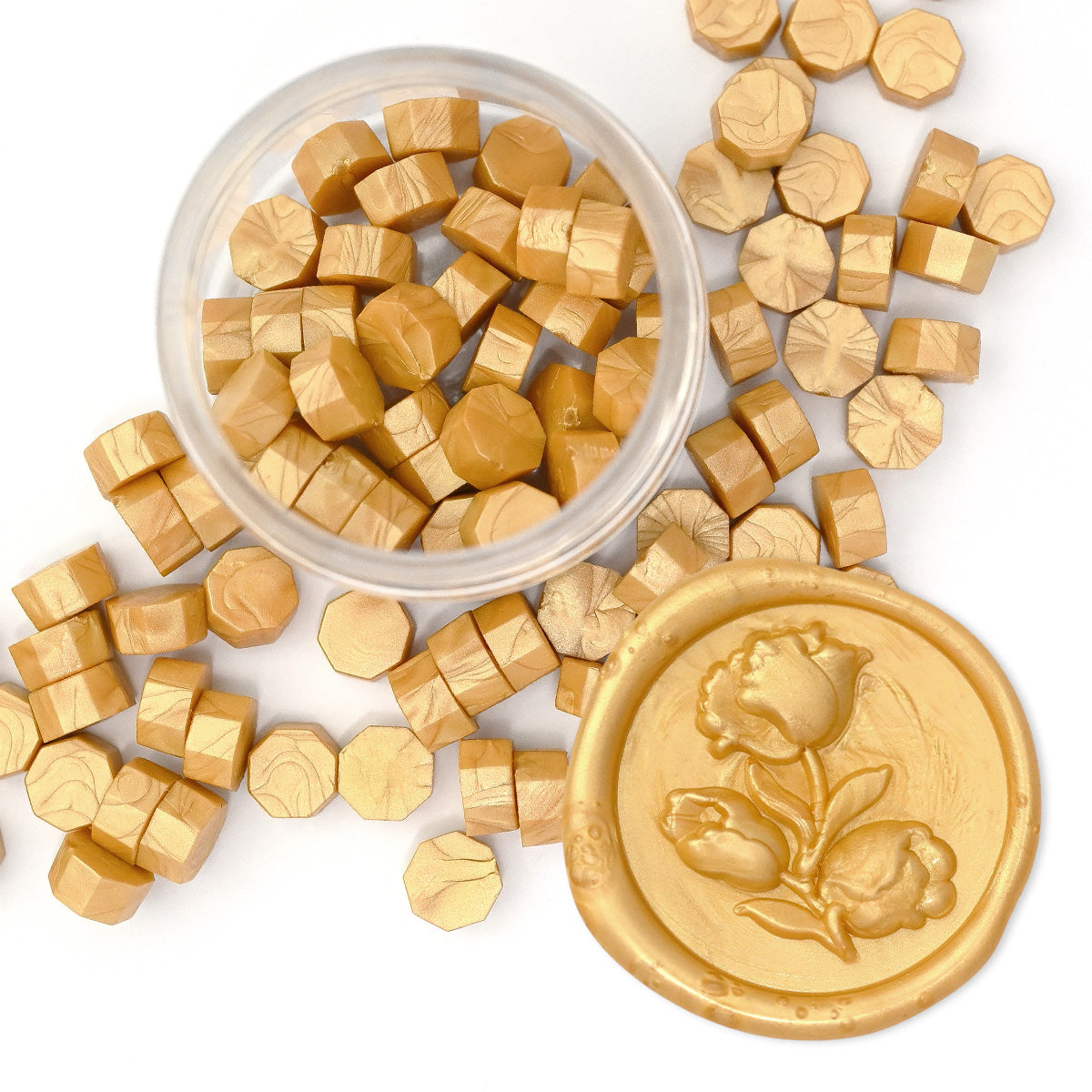 Altenew Shimmer Gold Wax Beads
