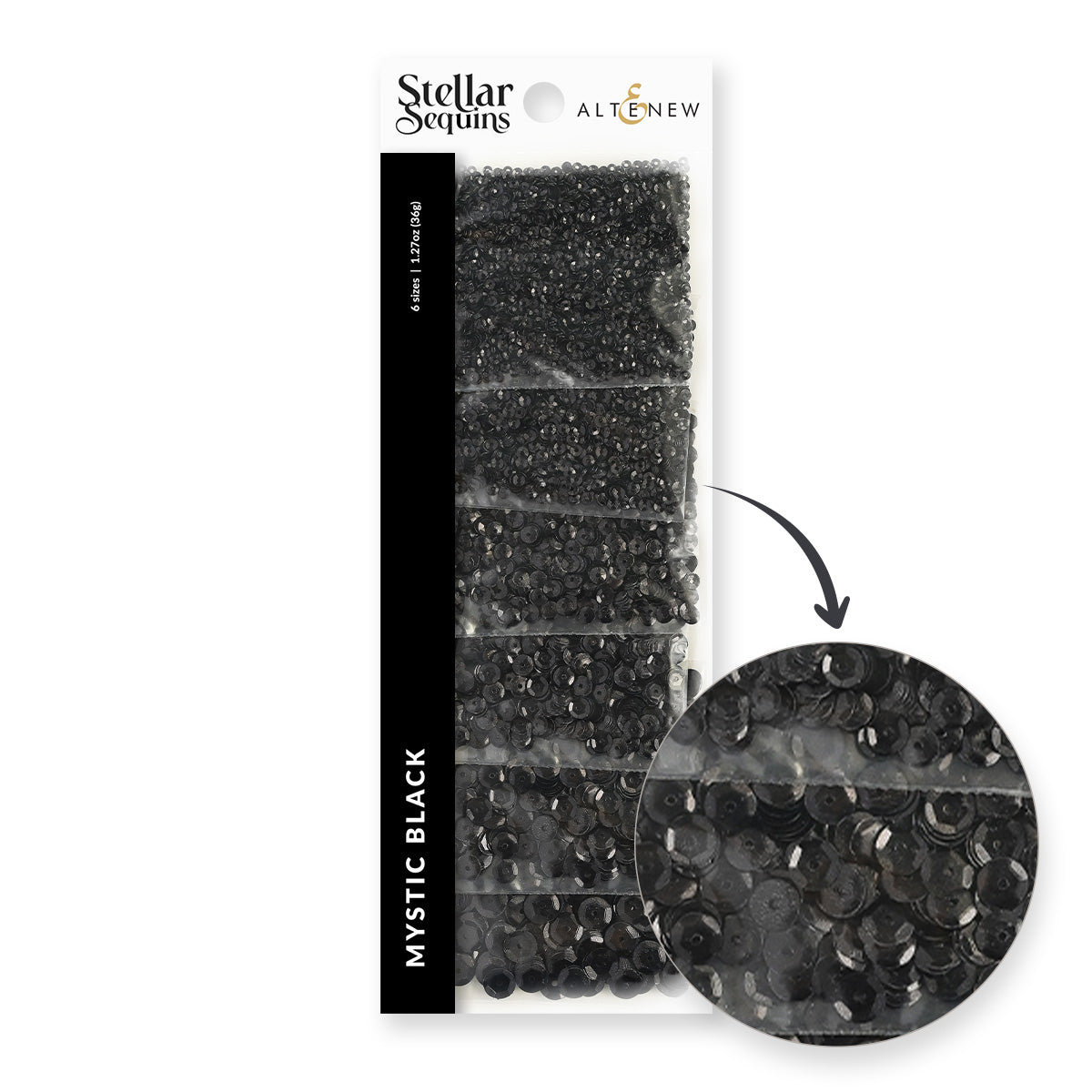Altenew Stellar Sequins – Mystic Black