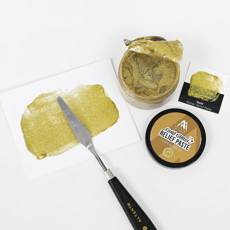 Altenew Gold Glitter Relief Paste