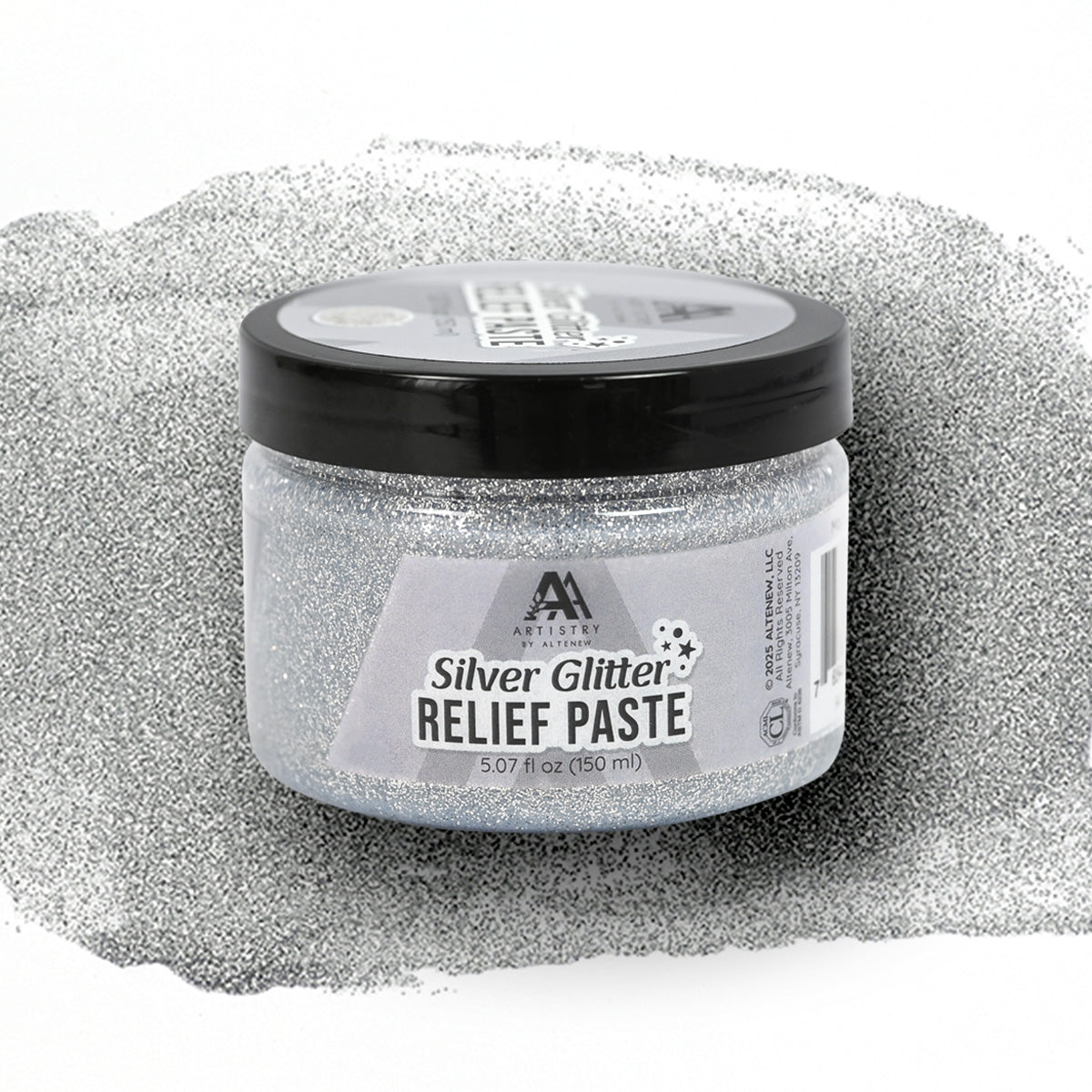 Altenew Silver Glitter Relief Paste