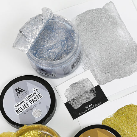 Altenew Silver Glitter Relief Paste