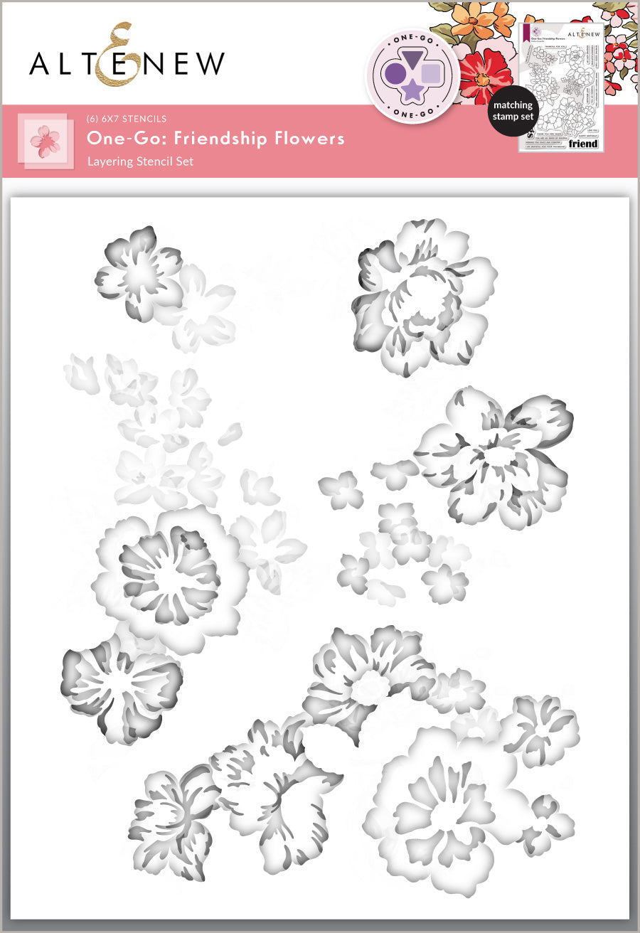 Altenew One-Go: Friendship Flowers - Complete Bundle