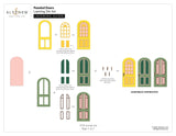 Altenew Paneled Doors Layering Die Set