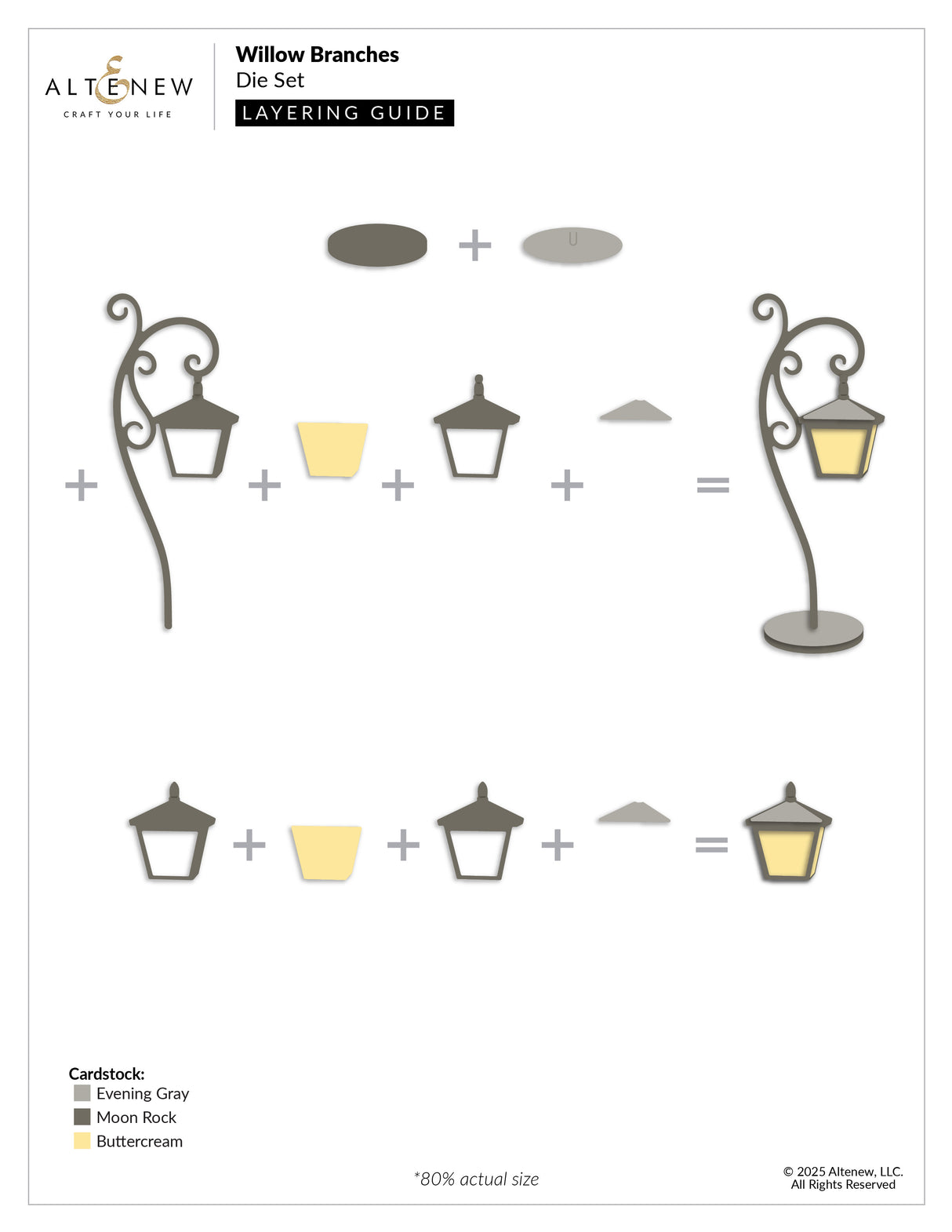 Altenew Willow Branches – Complete Bundle