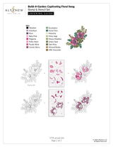 Altenew Build-A-Garden: Captivating Floral Swag & Add-on Die Bundle