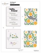 Altenew Tea Potpourri Stencil Set (5 in 1)