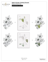 Altenew Build-A-Garden: Climbing Clematis