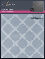 Altenew Crisscross Blooms 3D Embossing Folder