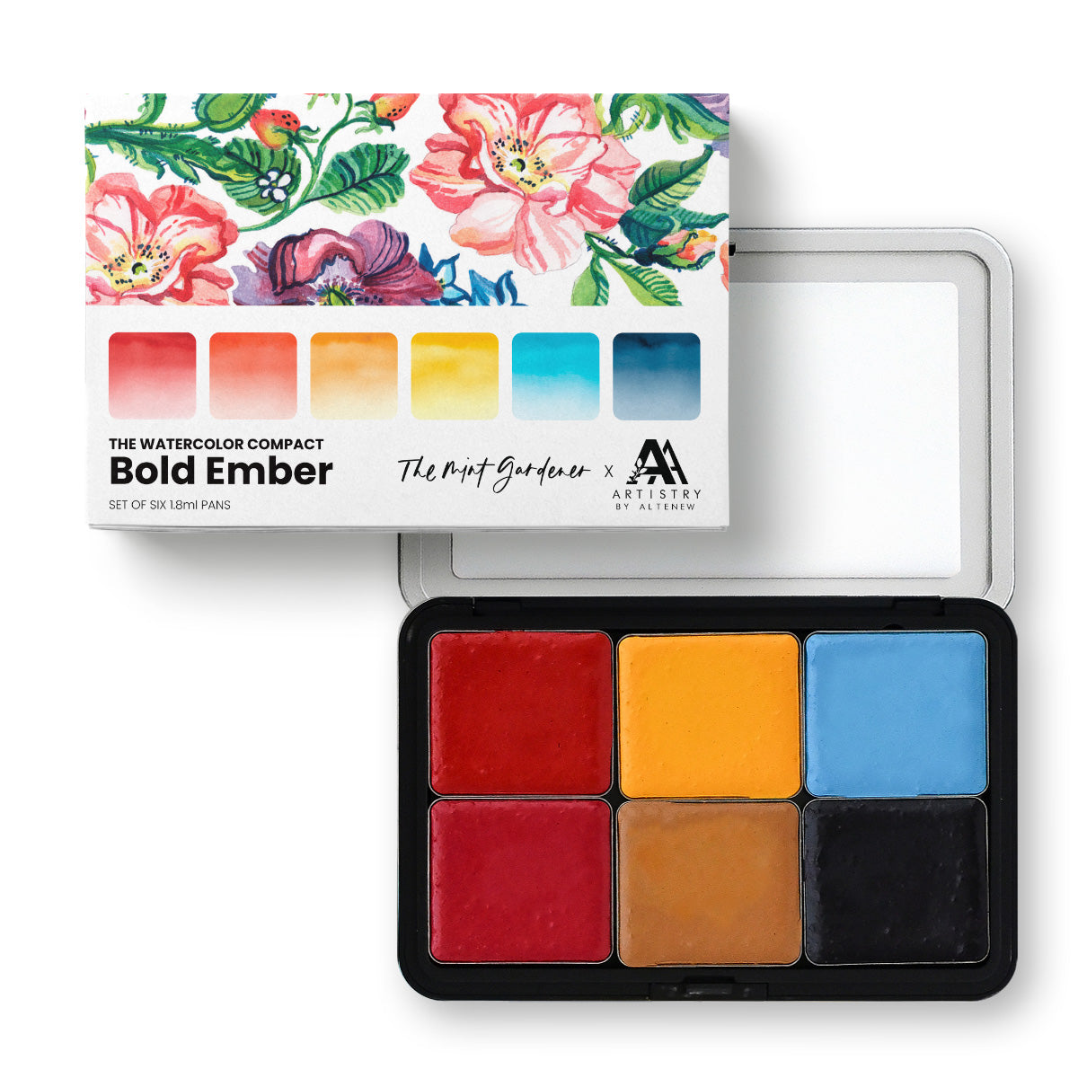 Altenew Watercolor Compact - Bold Ember